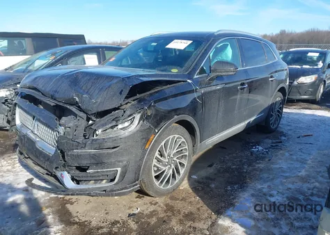 2019 Lincoln Nautilus Reserve z USA, uszkodzony, nr VIN 2LMPJ8L91KBL56916